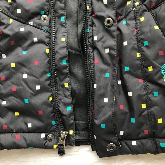 Women's Burton DryRide Black Printed Insulated Vest - Small - Picture 4 of 11